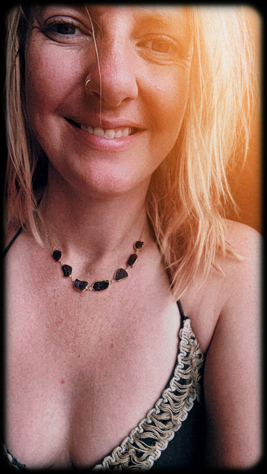 Rebelle Rouge | Original Gemstone Choker