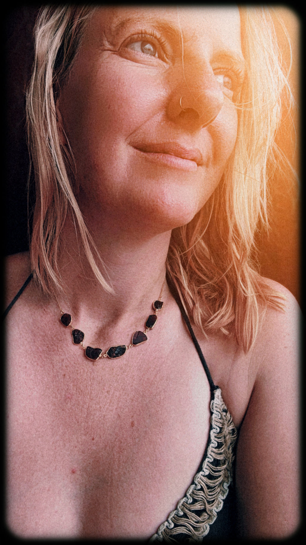 Rebelle Rouge | Original Gemstone Choker