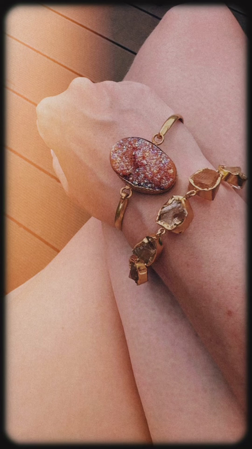 Lula Rebelle - Real Agathe Shimmering Bracelet